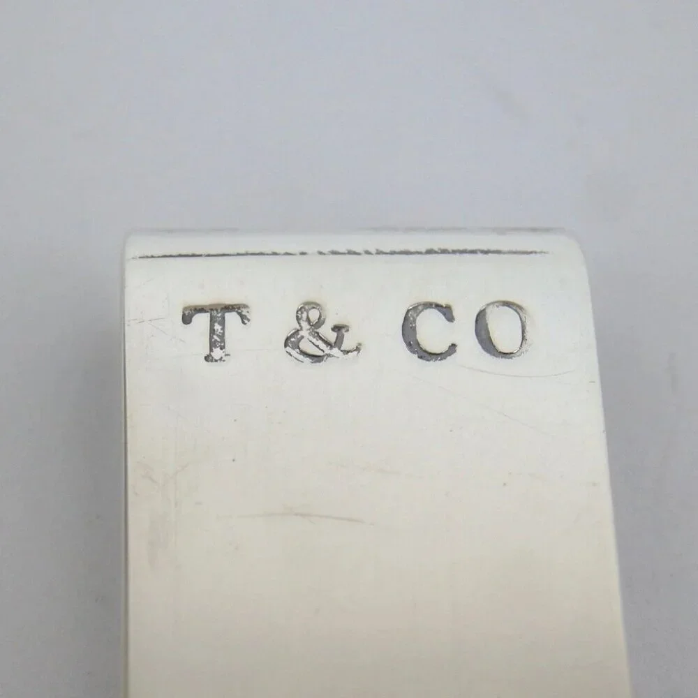 Authentic TIFFANY＆Co. Money clip SV925 [Used]